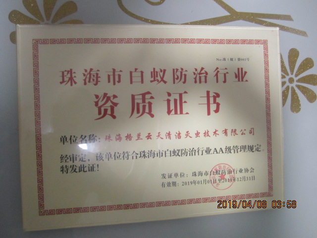 珠海白蚁防治公司怎么选?正规白蚁防治公司具备什么条件